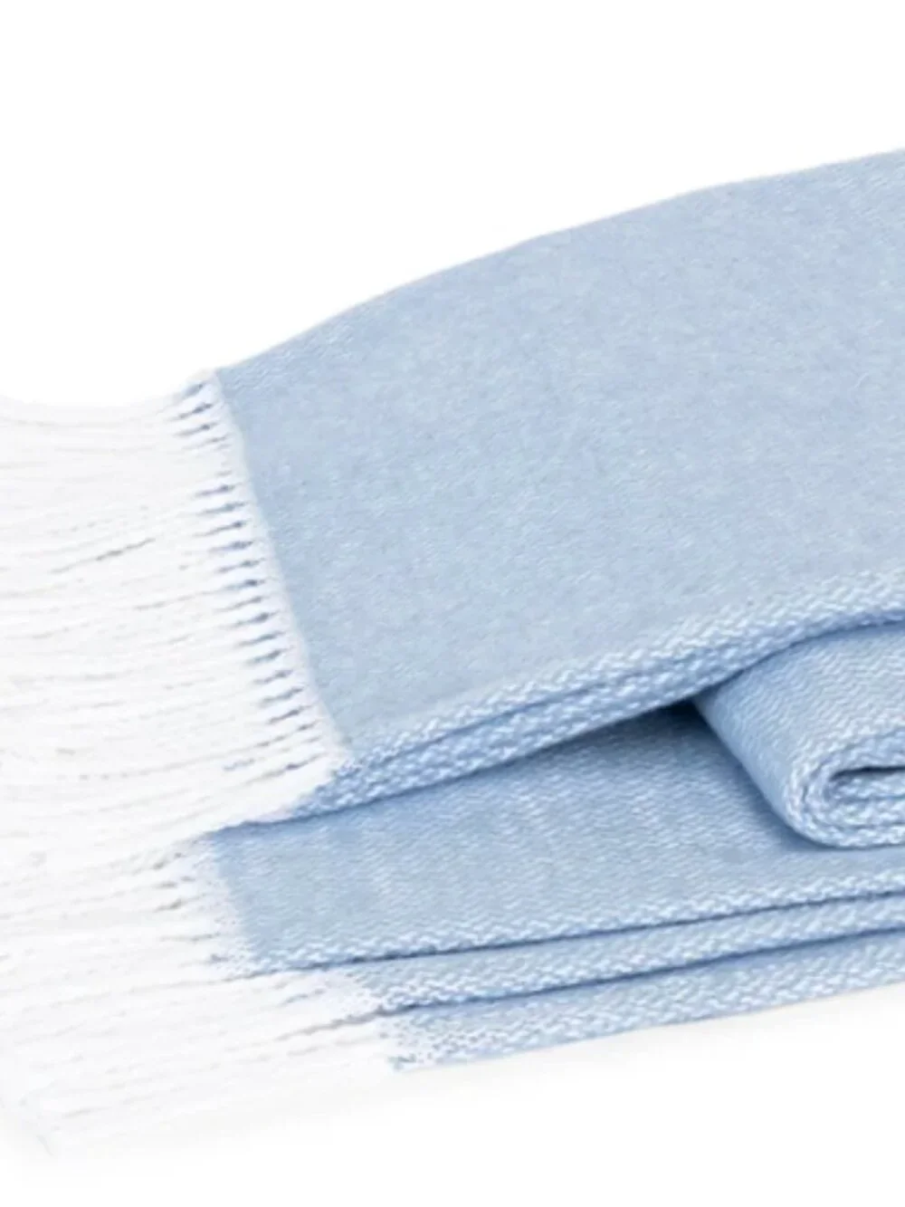 Matouk Pezzo Throw Hazy Blue NEW